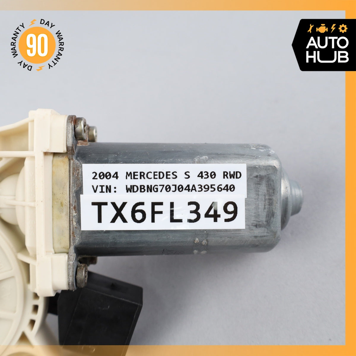 03-09 Mercedes W220 S430 E500 Front Left Driver Side Window Regulator Motor OEM - photo 11