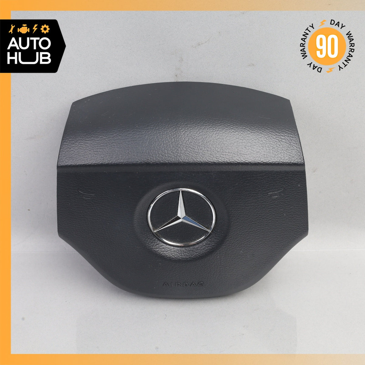 06-08 Mercedes X164 GL450 ML550 Driver Steering Wheel Airbag Air Bag Black OEM - photo 5