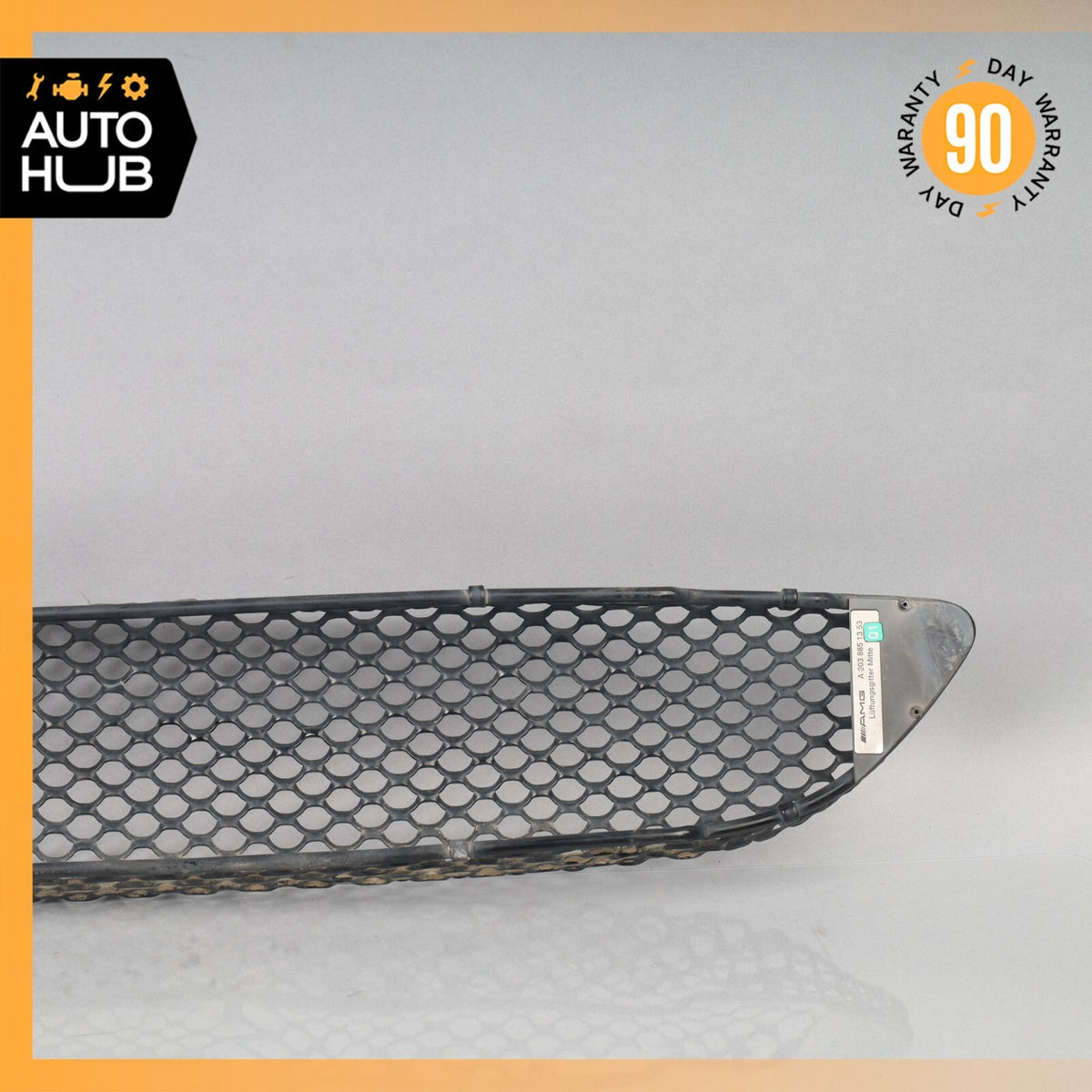 Mercedes W203 C240 C280 AMG Sport Front Bumper Center Mesh Grille OEM - photo 8