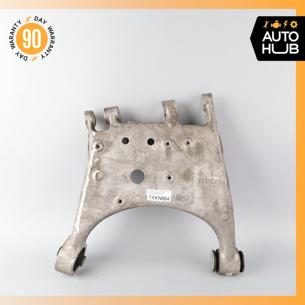 07-10 Bentley Continental GTC Rear Right Side Lower Control Arm OEM 63k - photo 2