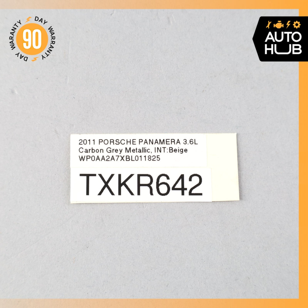 11-16 Porsche Panamera 970 Right Passenger Side Coolant Return Hose Line OEM - photo 9