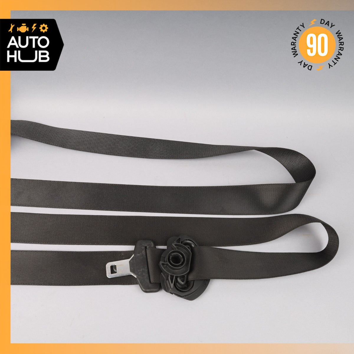 07-10 Mercedes W221 S600 S450 Front Right Passenger Side Seat Belt Black OEM - photo 2