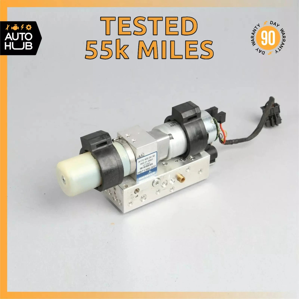12-20 Mercedes R172 SLC300 SLK250 Convertible Top Hydraulic Pump Motor OEM 55k - photo 1
