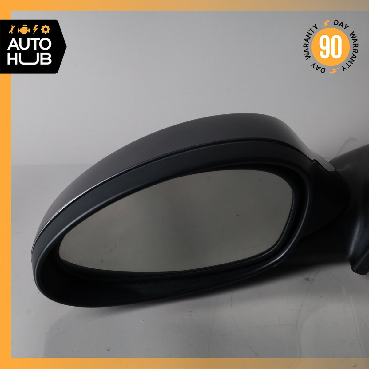 BMW E90 328i 335i Left Side Exterior Door Mirror Gray OEM 67k - photo 3