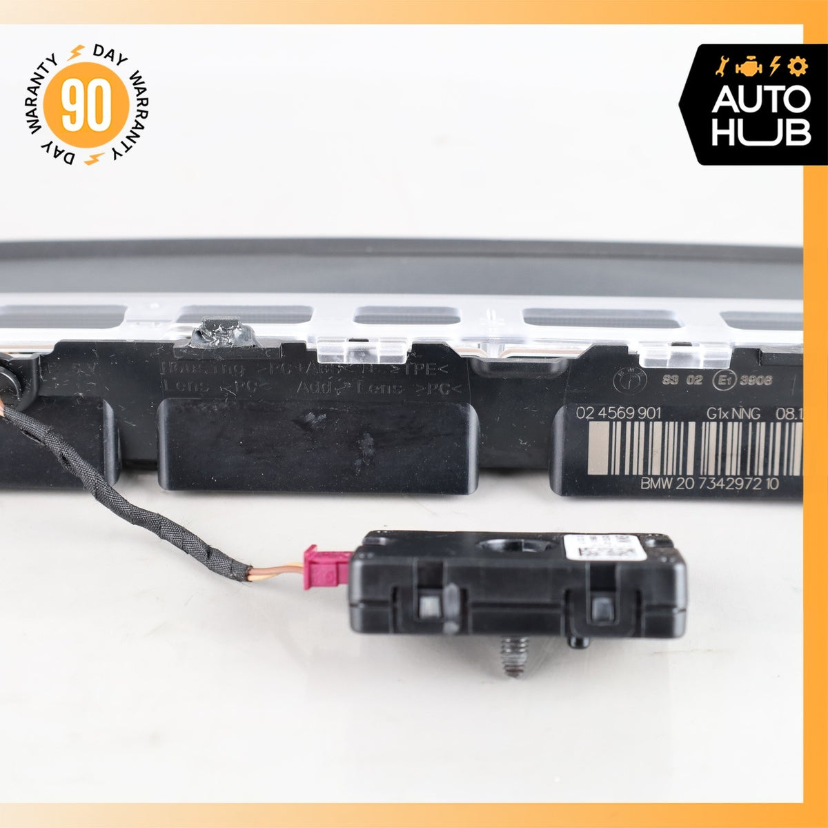 BMW G12 750Li Trunk 3rd Third Brake Stop Light Lamp 63257342972 OEM - photo 12