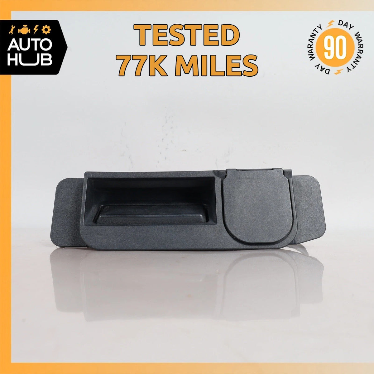 14-20 Mercedes W222 S63 C300 Trunk Tailgate Release Open Handle w/ Camera OEM - photo 1