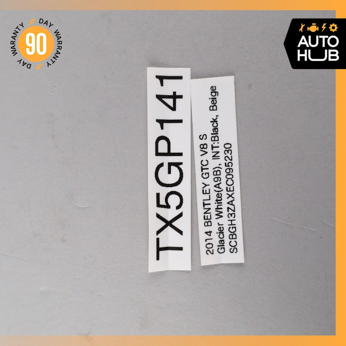 Bentley GTC GT Flying Spur 4.0L Rear Right Oxygen O2 Sensor Lambda OEM 49k - photo 8