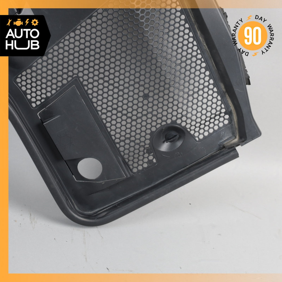16-20 Mercedes W205 C350e C43 Left Water Baffle Cowl Engine Cover Panel OEM - photo 2