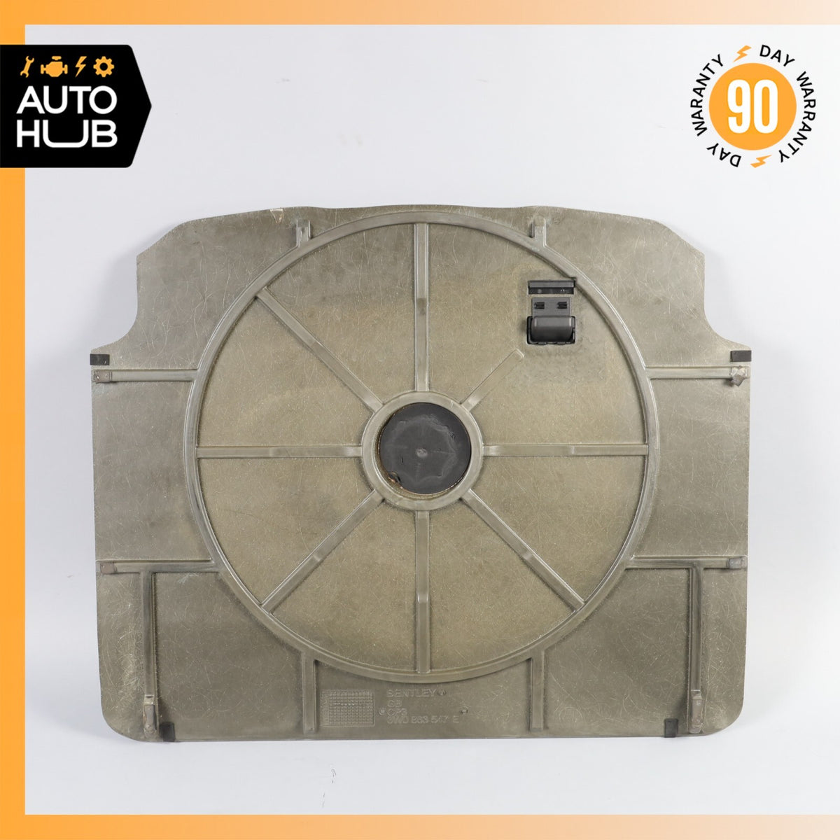 03-18 Bentley Continental GT Boot Floor Spare Wheel Cover OEM - photo 11