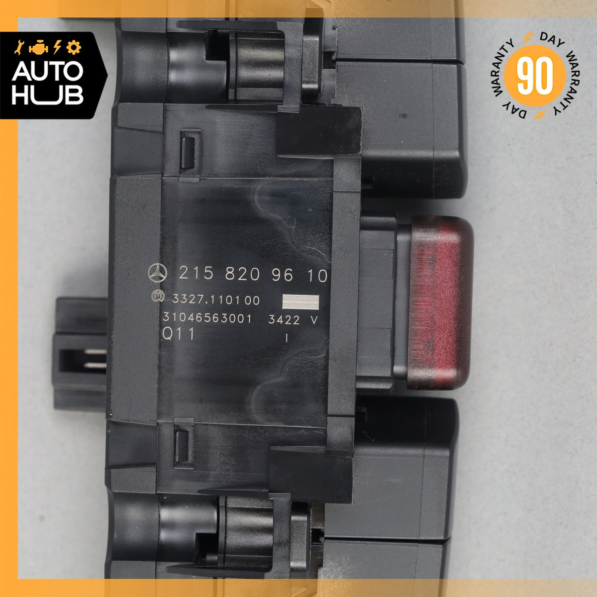 03-06 Mercedes W215 CL500 CL55 Center Dash Hazard ESP Lock Switch Control OEM - photo 8