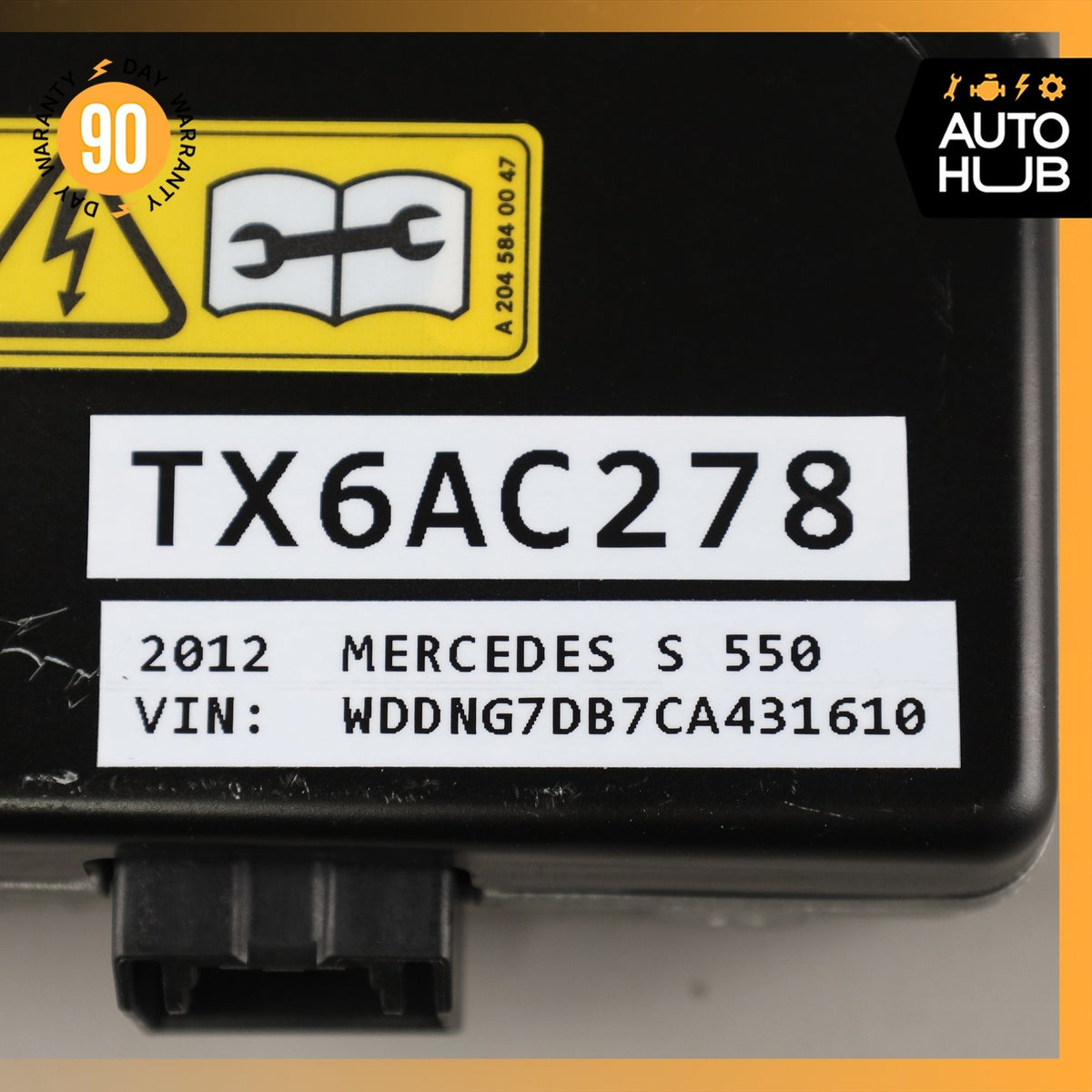 10-15 Mercedes W221 S550 S400 AC DC Power Inverter Converter Control Module OEM - photo 11
