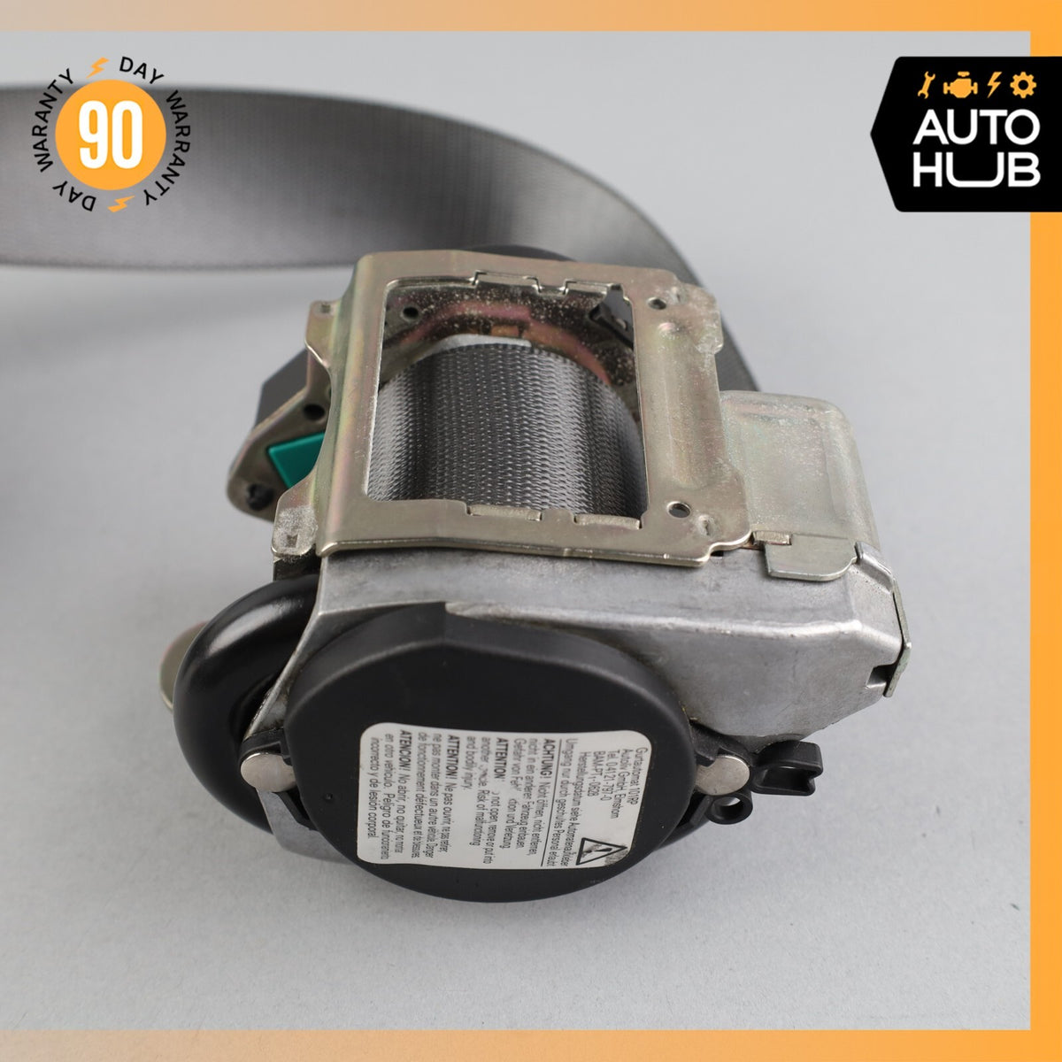 06-09 Mercedes W219 CLS500 E63 AMG Front Left Driver Side Seat Belt Gray OEM - photo 20
