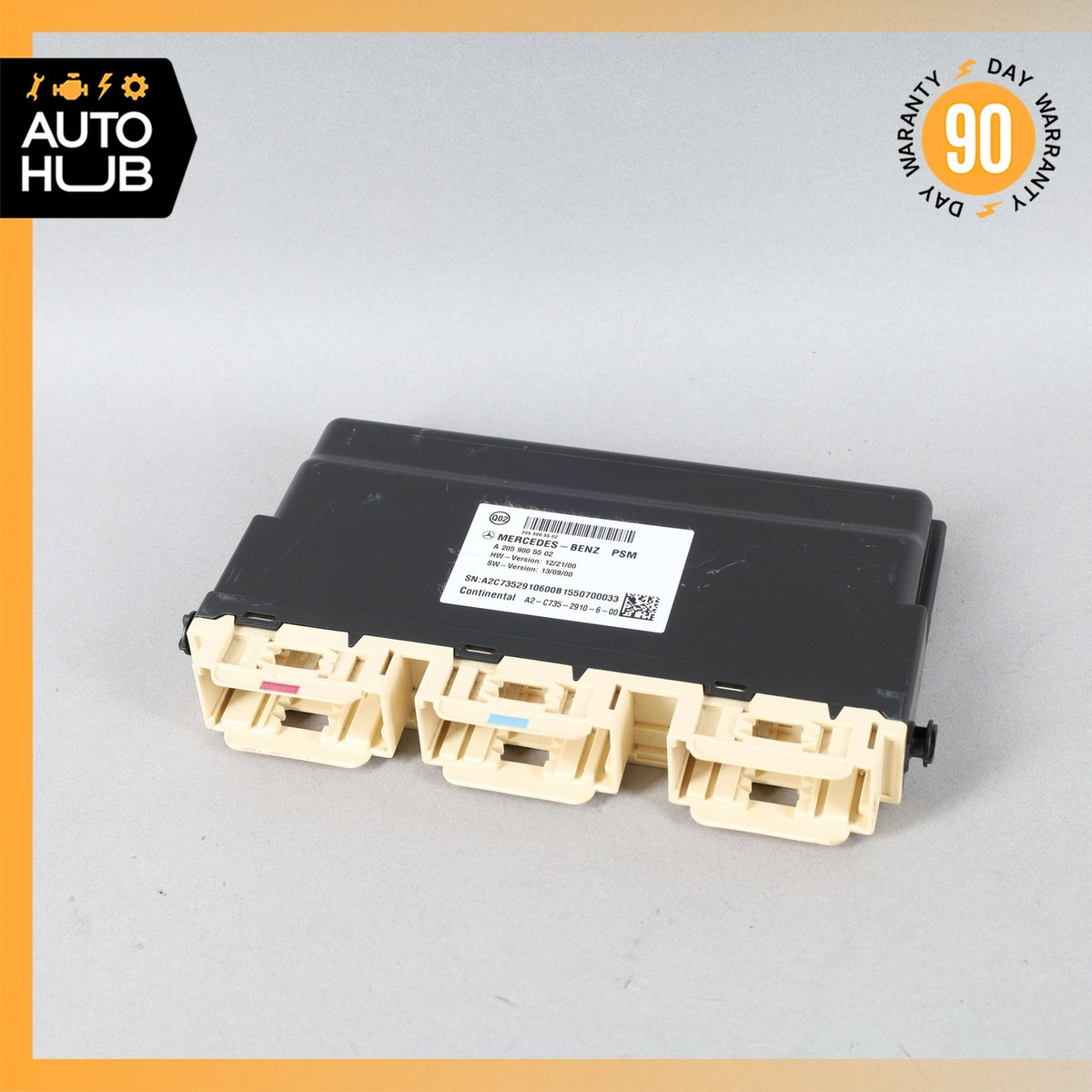 Mercedes W205 C300 GLC300 Front Right Seat Control Module 2059005502 OEM - photo 2