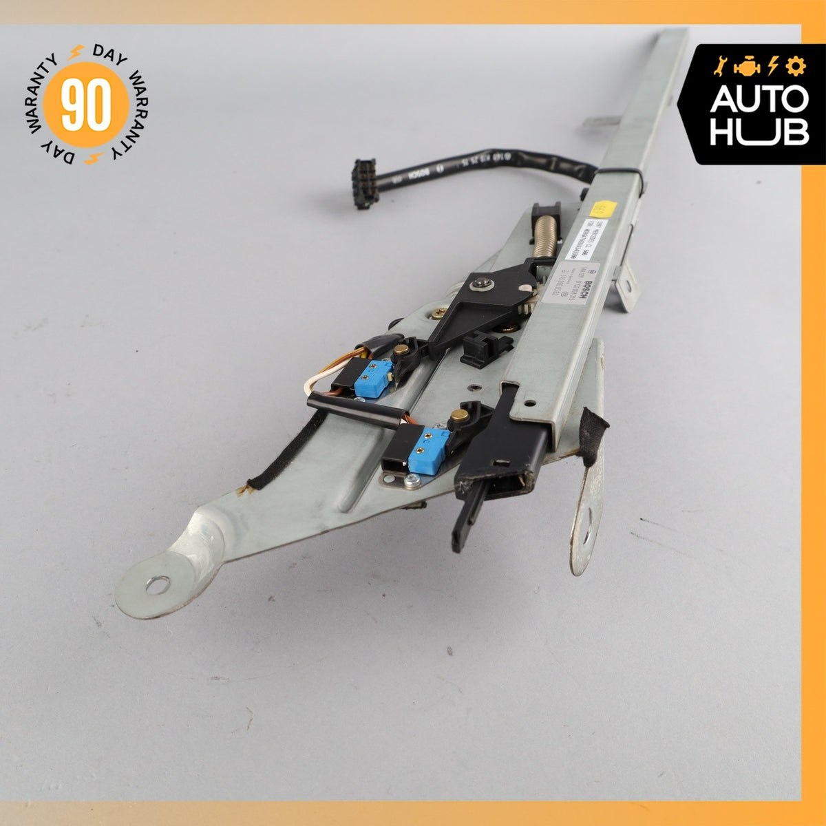 93-99 Mercedes W140 CL600 S500 Left Drive Side Seat Belt Feeder Motor OEM - photo 16