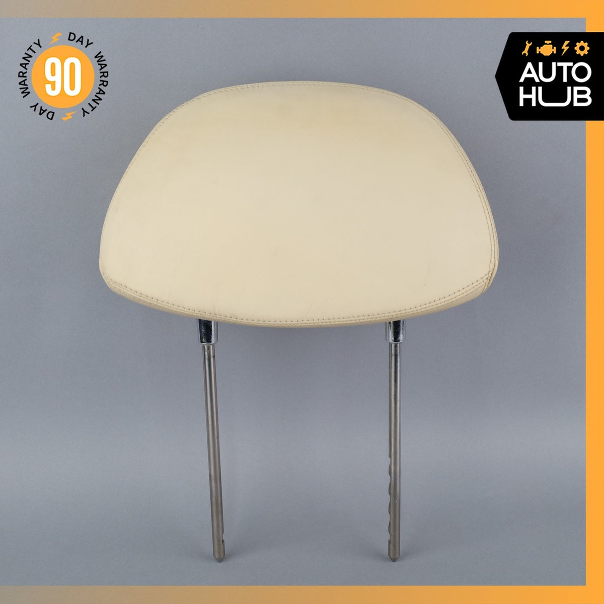 Bentley Arnage Front Left or Right Seat Headrest Head Rest Beige OEM 42k - photo 7