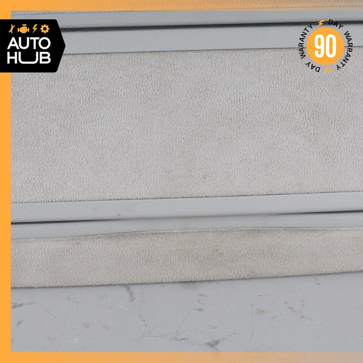 Mercedes W221 S600 CL550 Right Side Sun Visor Shade Sunvisor Gray Suede OEM - photo 5