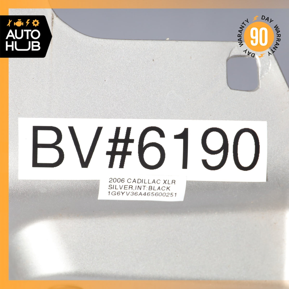 04-09 Cadillac XLR Quarter Panel Rear Left Driver Side Silver 10355380 OEM 51k - photo 17