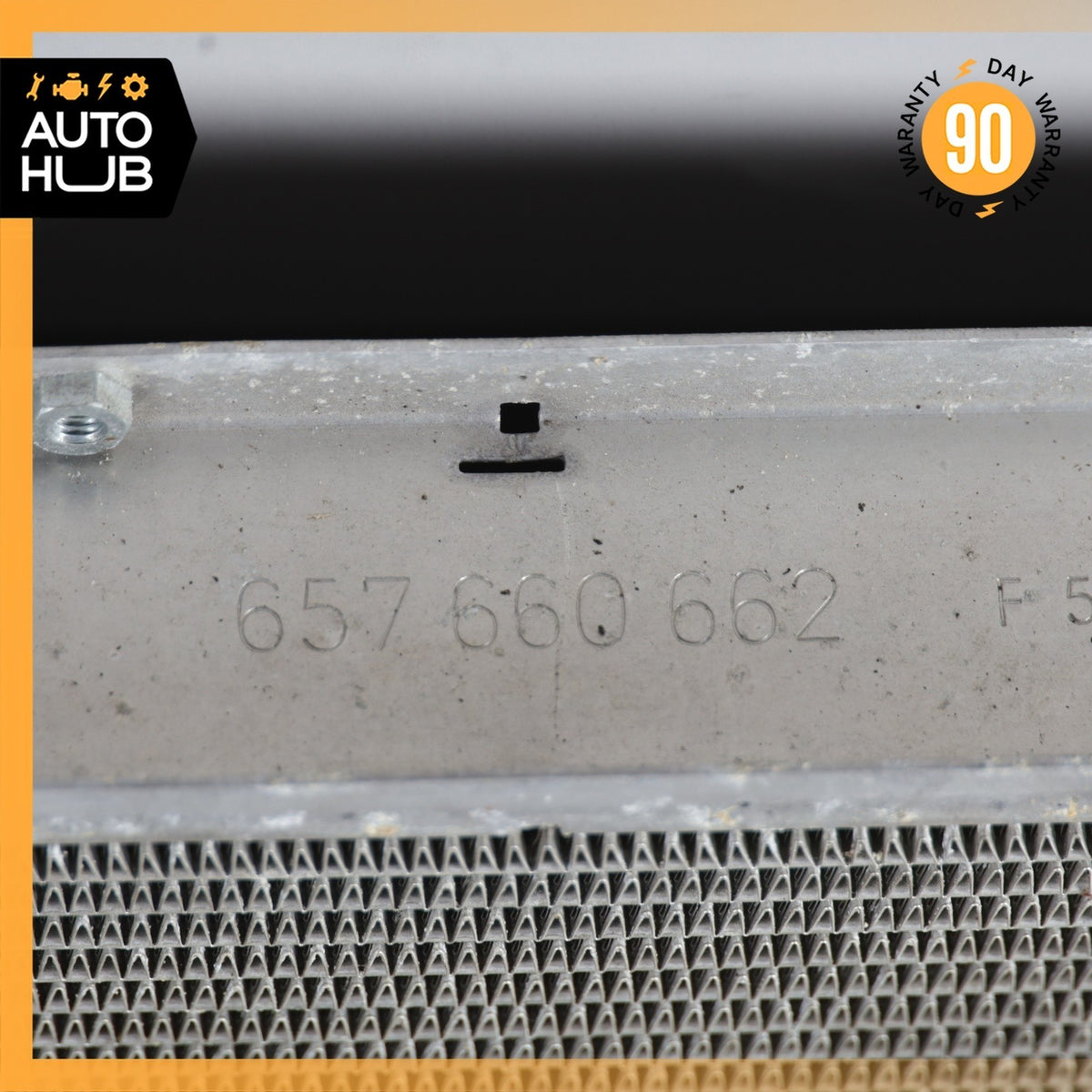 92-99 Mercedes W140 S500 400SEL Engine Water Cooling Radiator OEM - photo 9