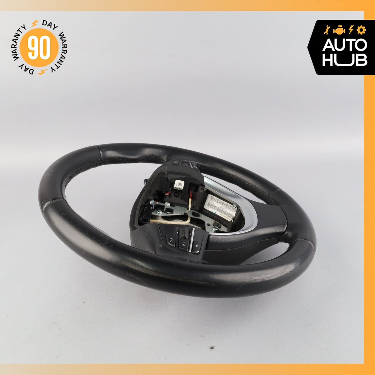 14-19 BMW F10 528i 650i Sport Leather Heated Steering Wheel 32306867286 OEM - photo 20