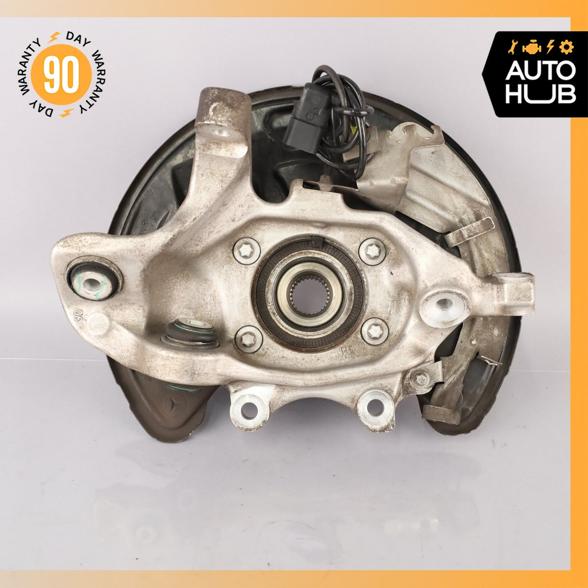16-23 Mercedes W205 C43 C450 AMG Rear Right Side Spindle Knuckle Hub OEM - photo 9