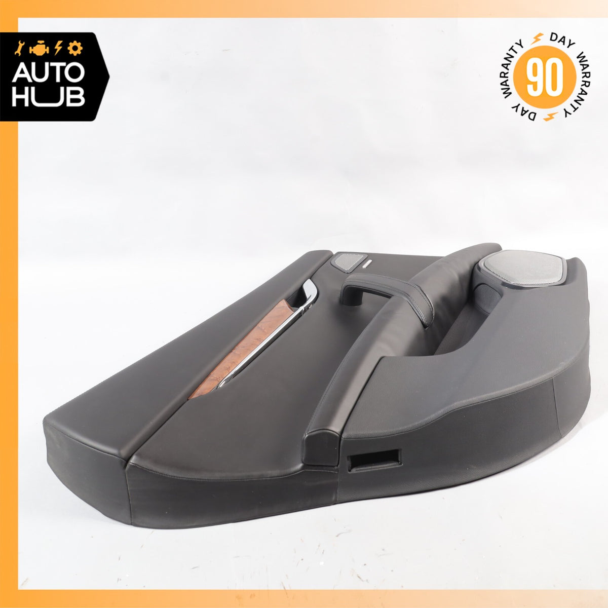 14-17 Maserati Quattroporte GTS M156 Rear Left Interior Door Panel Black OEM - photo 8