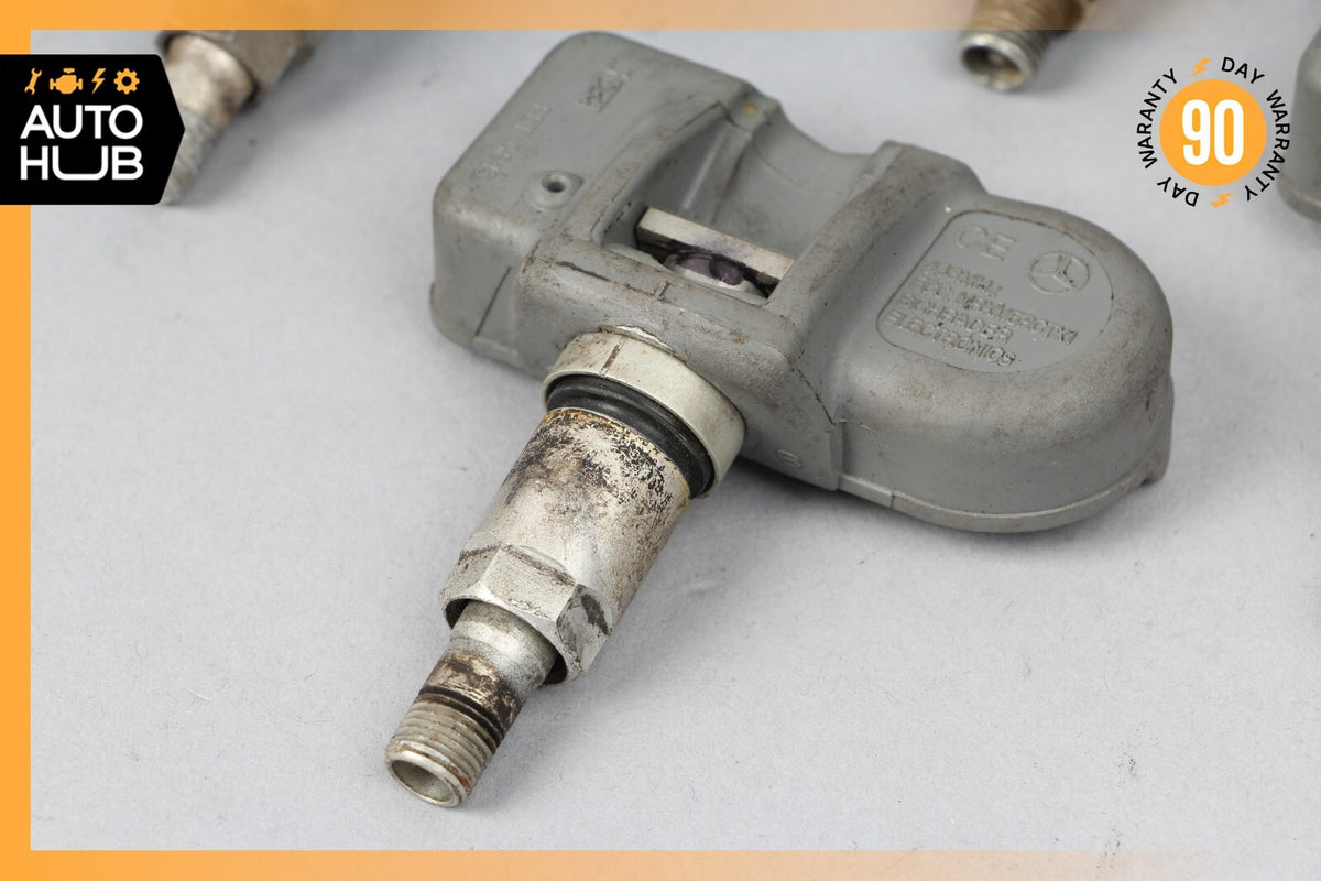 08-14 Mercedes W204 C250 GLK350 TPMS Tire Pressure Sensor Sensors Set 433.92 MHZ - photo 3