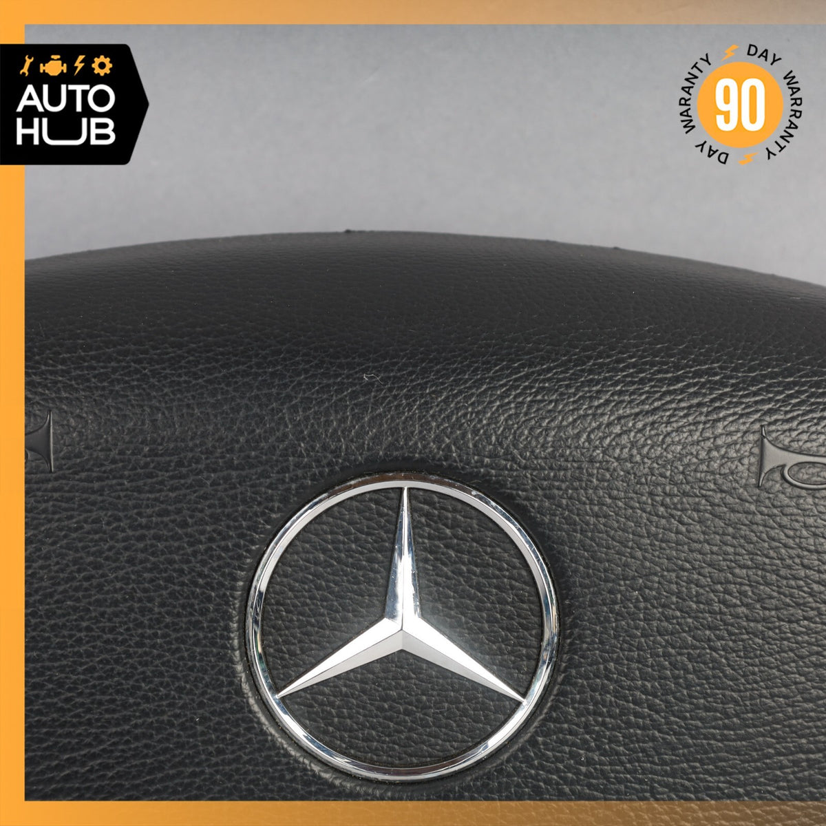 Mercedes R230 SL500 SL55 AMG CLK500 E350 Steering Wheel Airbag Air Bag Black OEM - photo 3