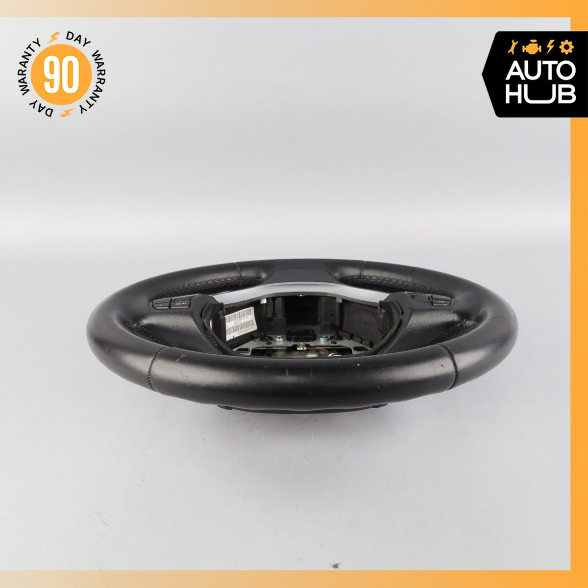 14-19 BMW F10 528i 650i Sport Leather Heated Steering Wheel 32306867286 OEM - photo 2