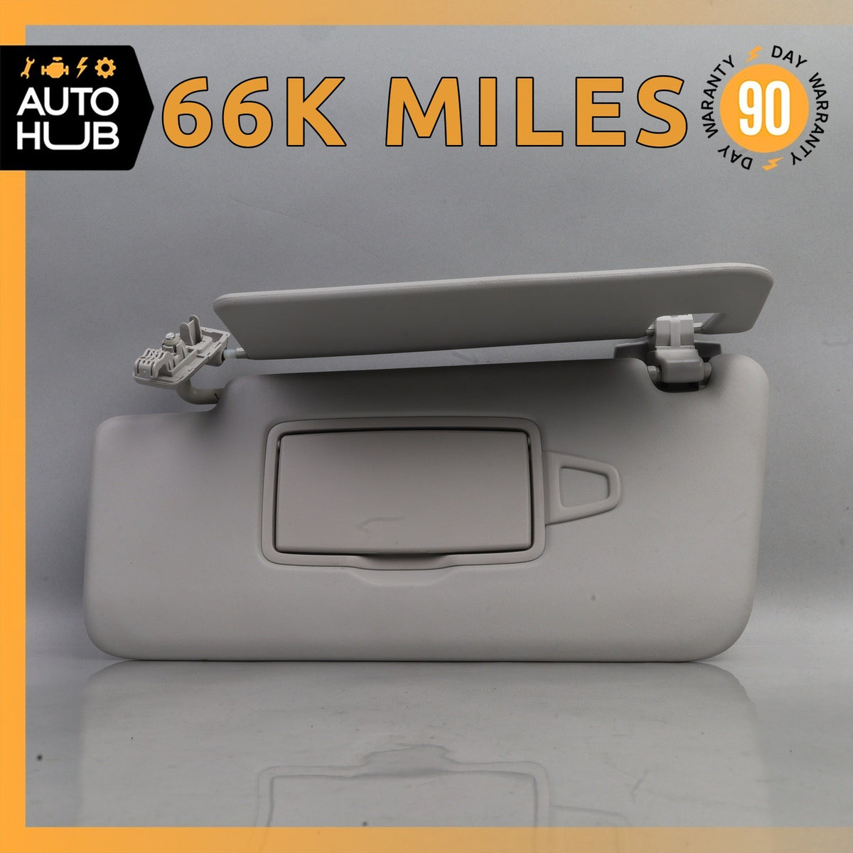 12-19 Mercedes X166 GL350 ML250 Sun Visor Sunvisor Left Driver Side Gray OEM - photo 1