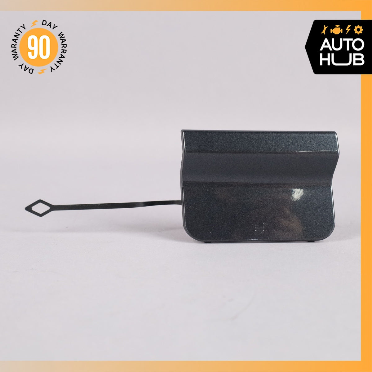 12-14 Mercedes W204 C250 C350 Sport Rear Bumper Tow Hook Hitch Cover Lid OEM - photo 3