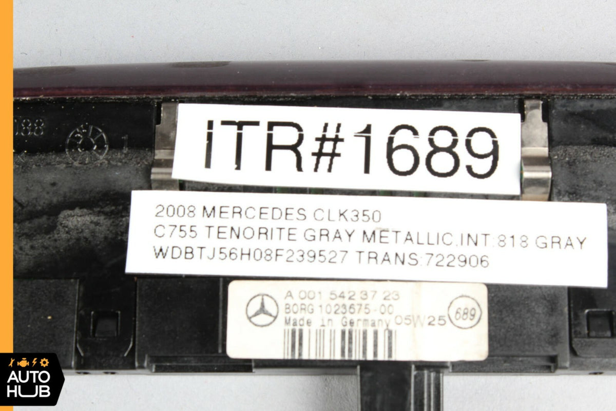 06-11 Mercedes W209 ML450 GL450 Dashboard Dash Center Parking Sensor Display OEM - photo 4