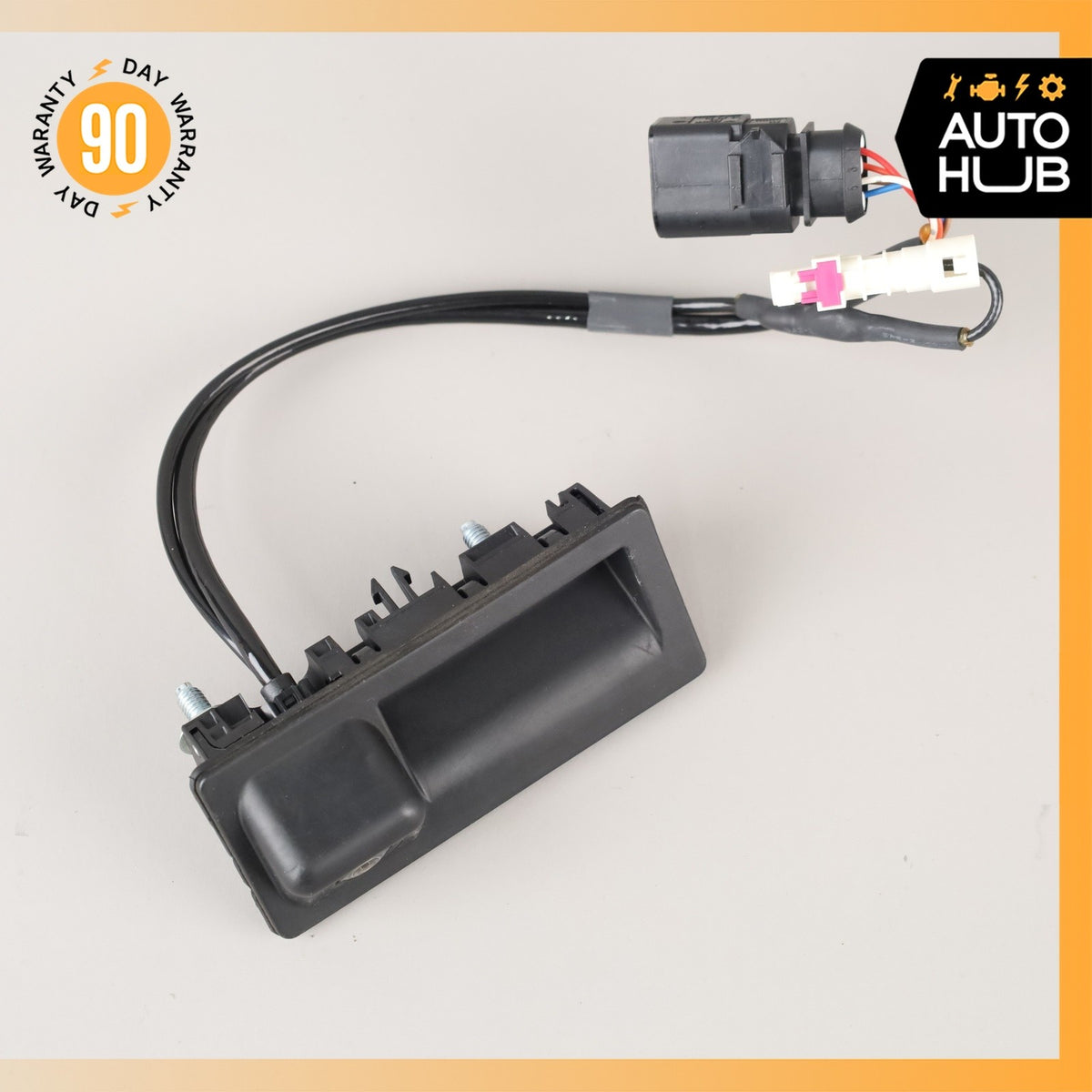 15-18 Porsche Cayenne 958 Trunk Tailgate Release Open Handle w/Camera OEM 92k - photo 3