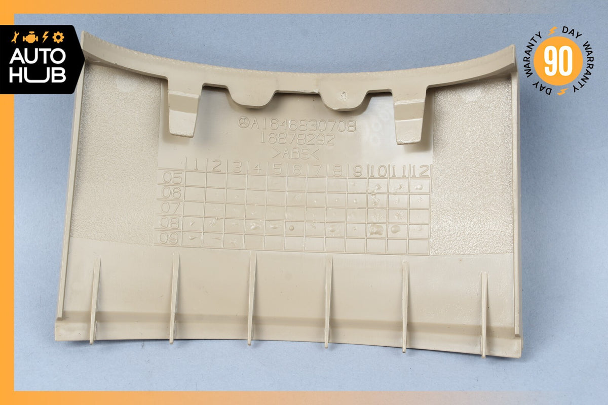 06-12 Mercedes W164 ML350 ML63 GL450 Center Console Trim Cover Panel Beige OEM - photo 6