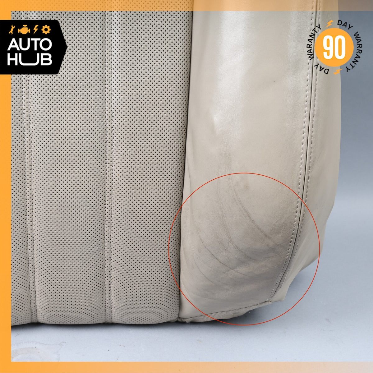 Bentley Continental Flying Spur Front Left Side Seat Upper Back Cushion OEM 80k - photo 6