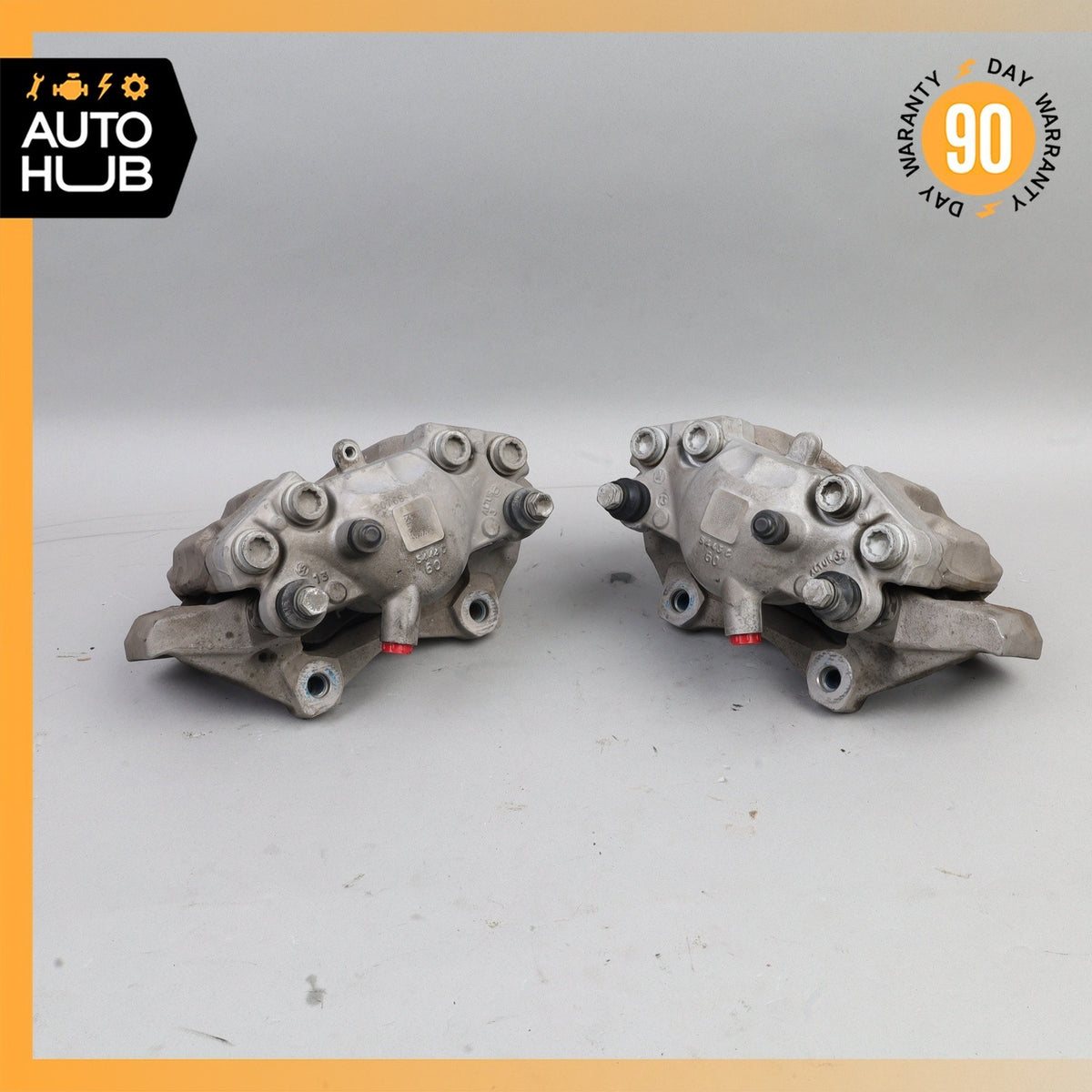 08-18 Mercedes W212 E250 CLS400 Front Brake Calipers Left and Right Set OEM - photo 2