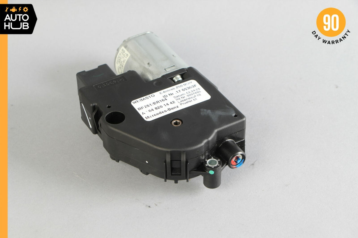 06-13 Mercedes W164 ML500 GL450 Panoramic Sunroof Sun Roof Motor 1648201442 OEM - photo 3
