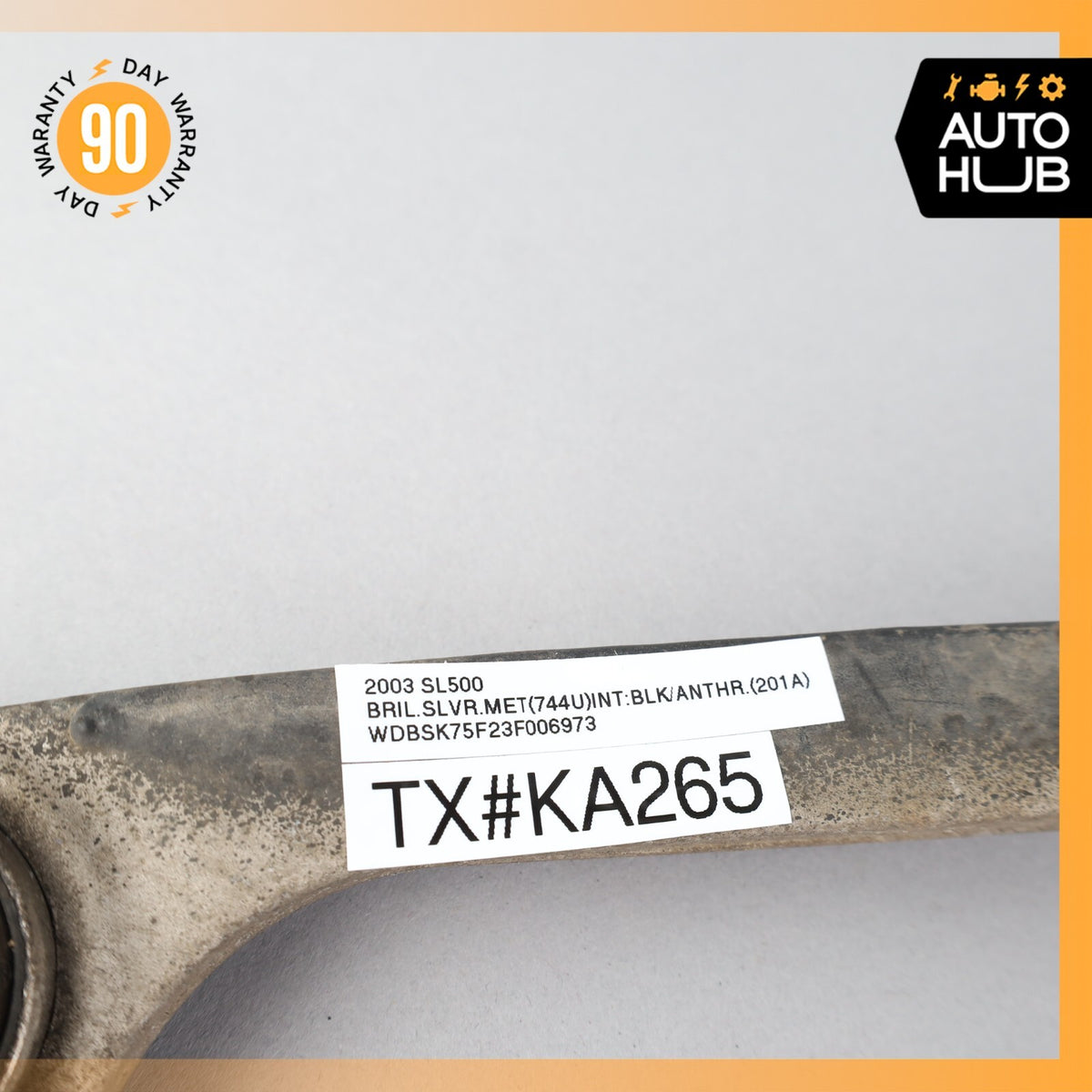 03-12 Mercedes R230 SL500 E500 Rear Left Upper Control Arm 2303520001 OEM 62k - photo 6