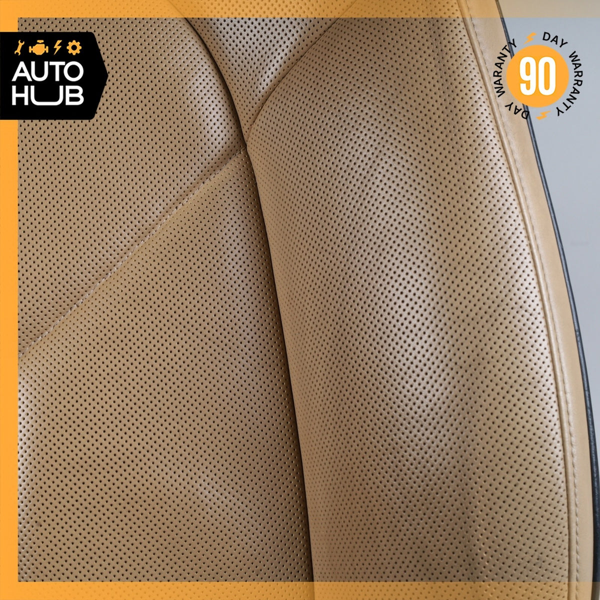 11-18 Porsche Cayenne 958 Front Left Driver Seat Upper Cushion Leather OEM - photo 6