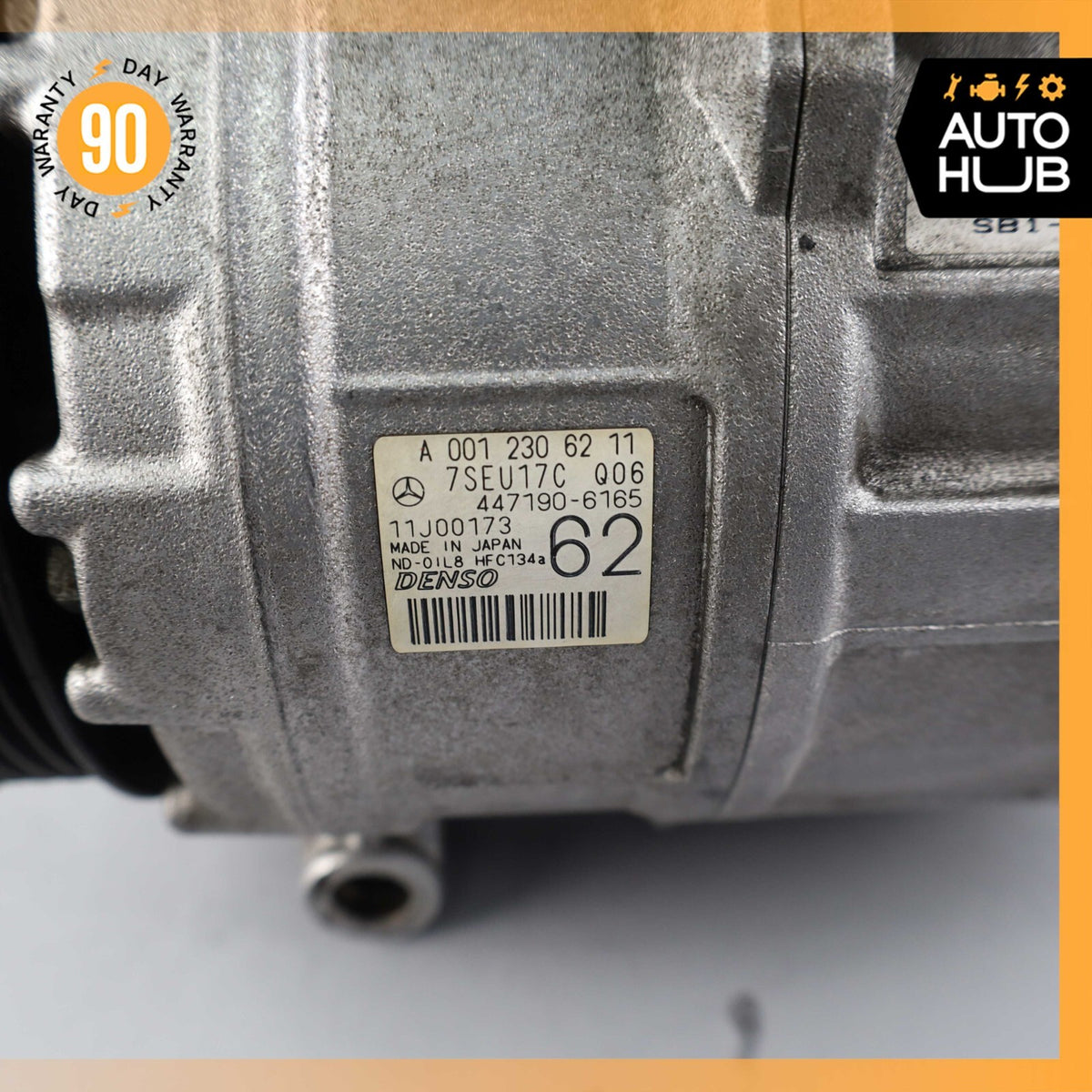07-12 Mercedes R230 SL550 M273 A/C Air Conditioning Compressor 0012306211 OEM - photo 13