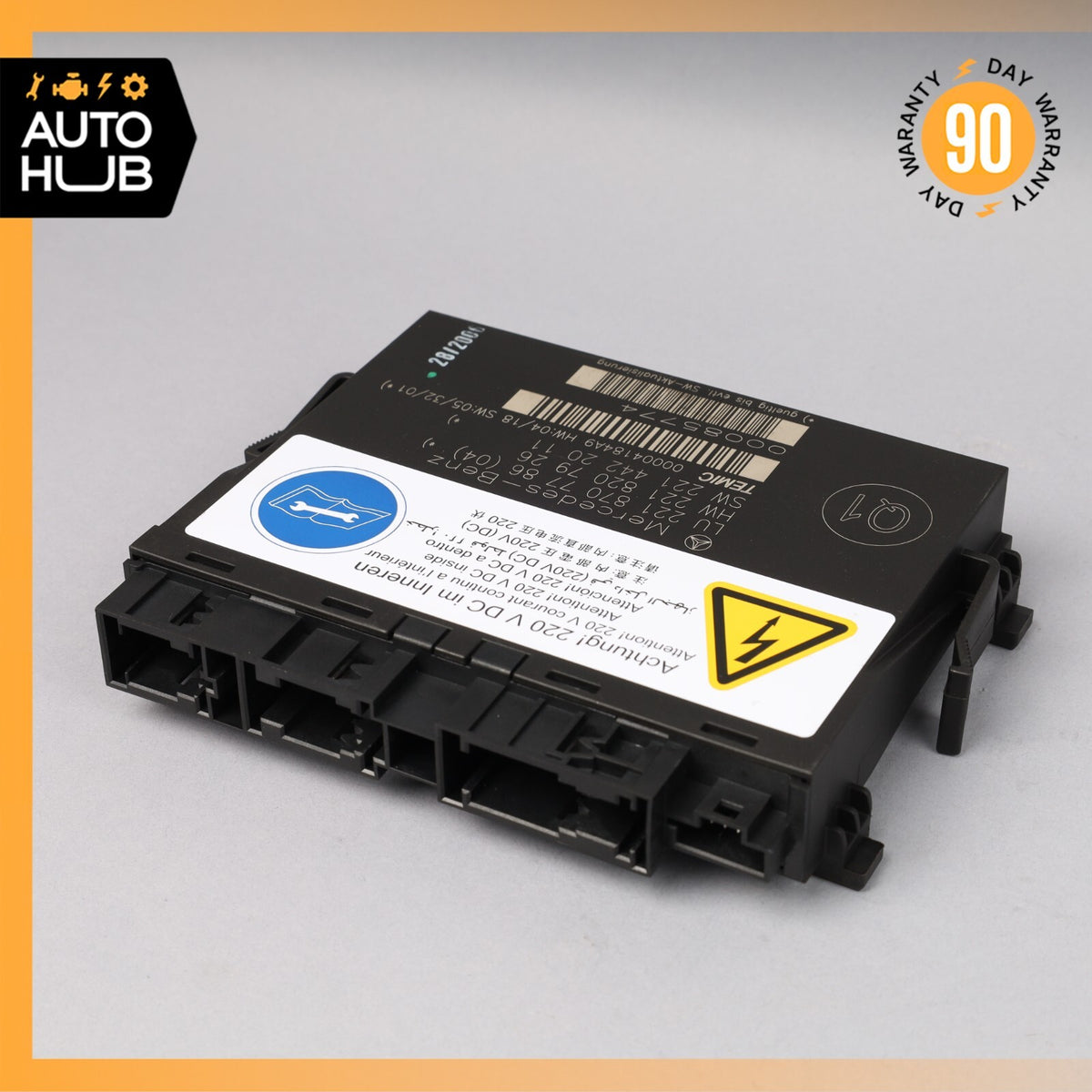 07-10 Mercedes W221 S600 CL550 Front Left or Right Seat Contour Control Module - photo 2