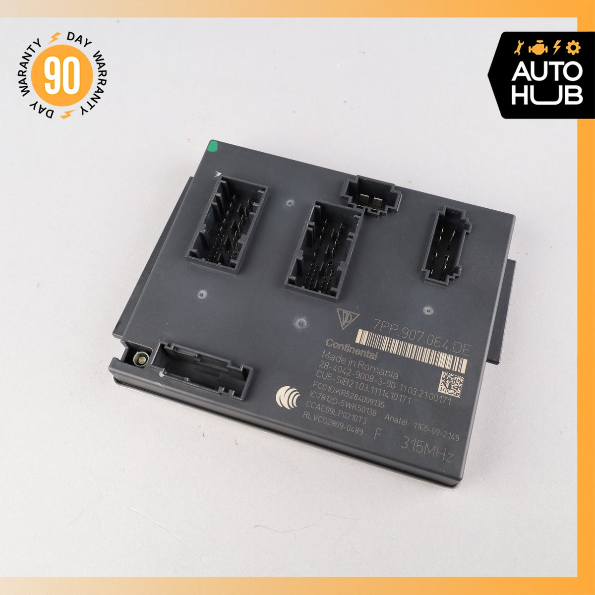 12-24 Porsche Cayenne 958 Front BCM BCU Body Control Module Unit 7PP907064HP OEM - photo 2