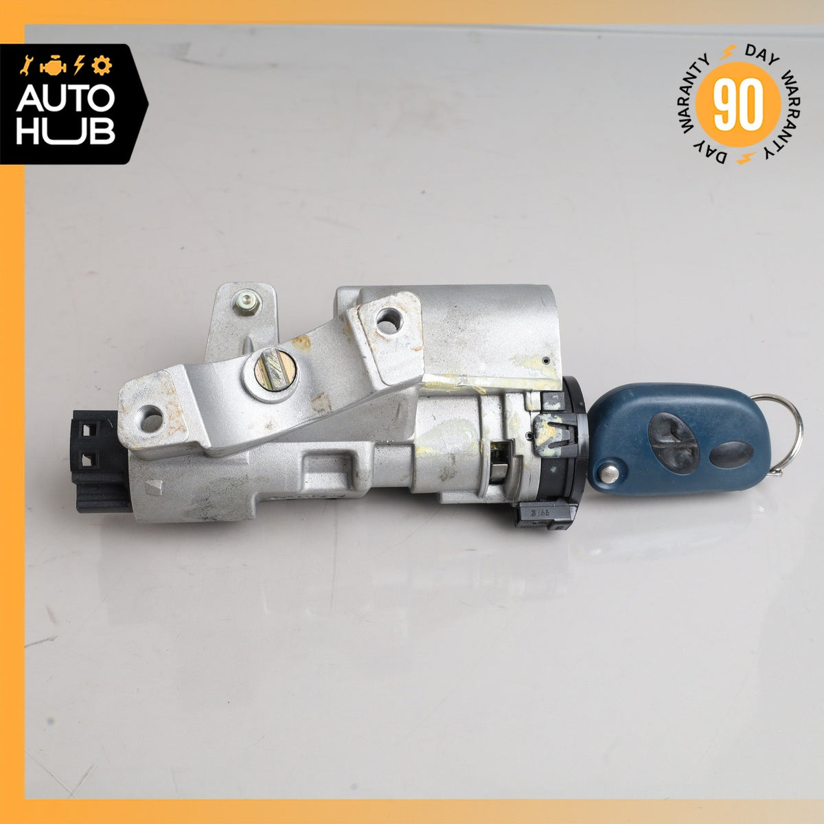 04-19 Maserati Quattroporte M139 Steering Lock Ignition Switch w/ Key 010194 OEM - photo 5