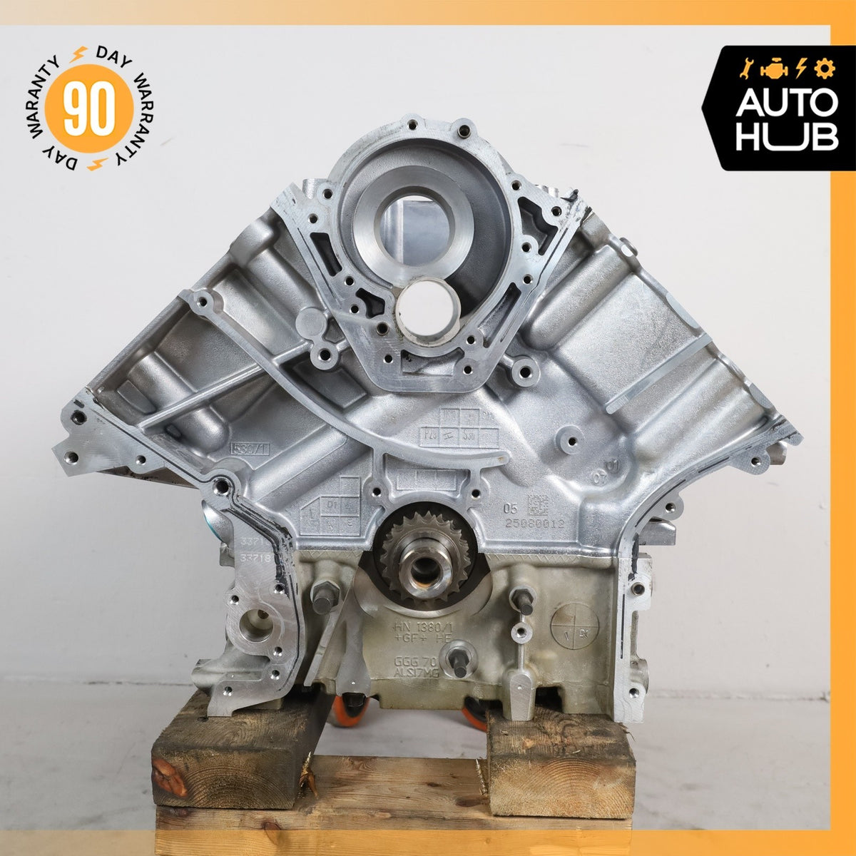 03-06 Porsche Cayenne 955 Turbo S 4.5L V8 M48.50 Engine Motor Block OEM - photo 8