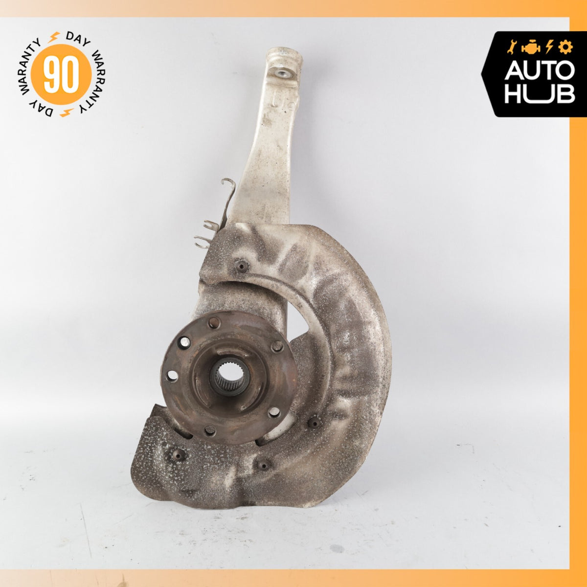 11-18 Porsche Cayenne 958 Hybrid S Front Left Driver Knuckle Spindle OEM - photo 2