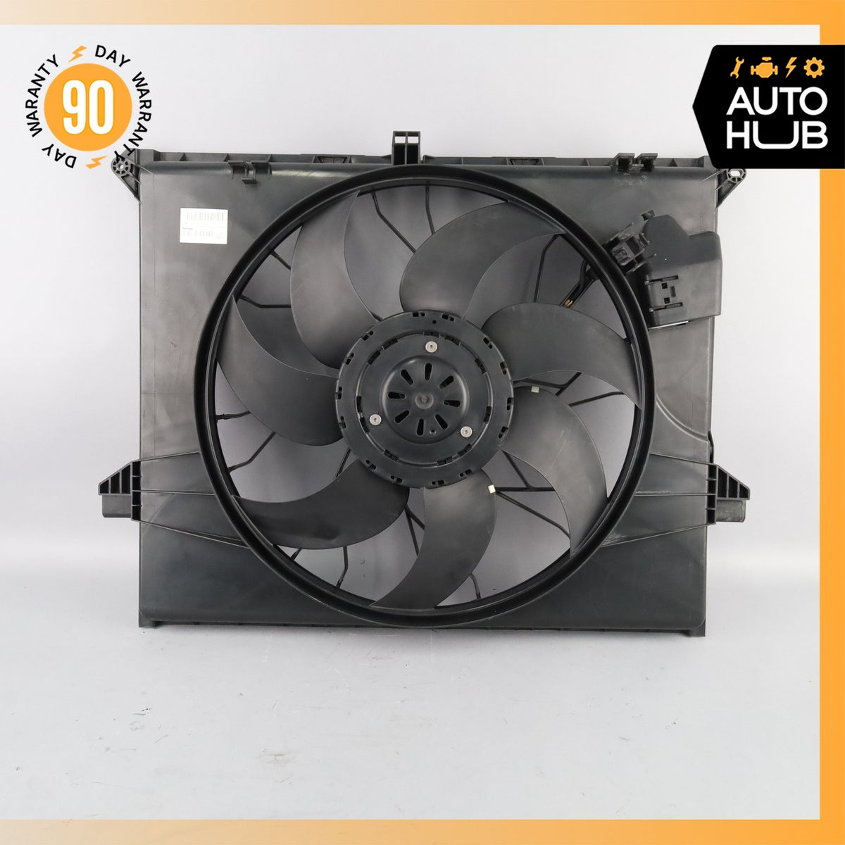 06-13 Mercedes W251 R350 ML350 Engine Cooling Fan Motor Assembly 1645000593 OEM - photo 2