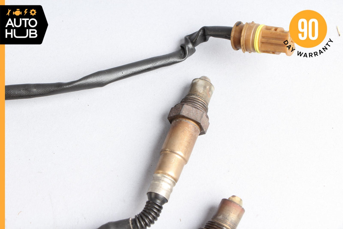 03-08 Mercedes R230 SL55 AMG SL500 Oxygen O2 Sensor Lambda Set of 4 OEM - photo 2