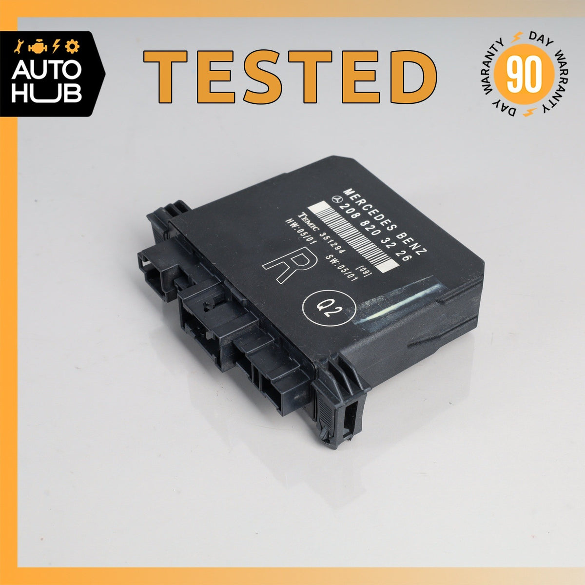 98-03 Mercedes W208 CLK430 CLK320 Front Right Door Control Module 2088202226 OEM - photo 1