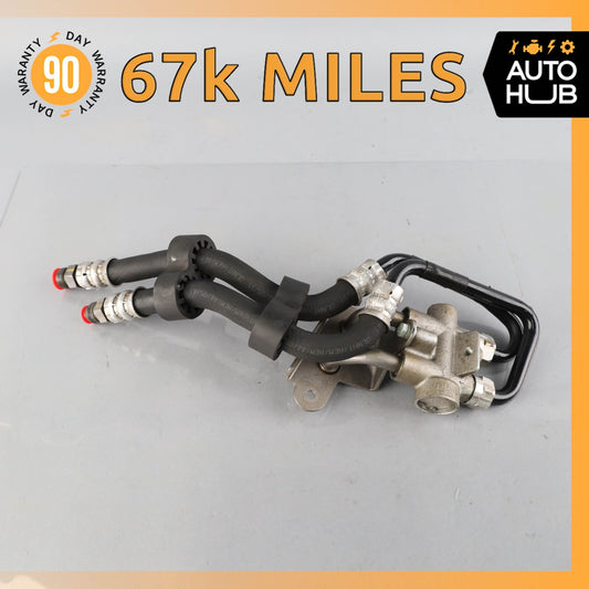 Bentley Flying Spur Right Transmission Oil Cooler Temp Valve w/ Hose OEM 67k - photo 1