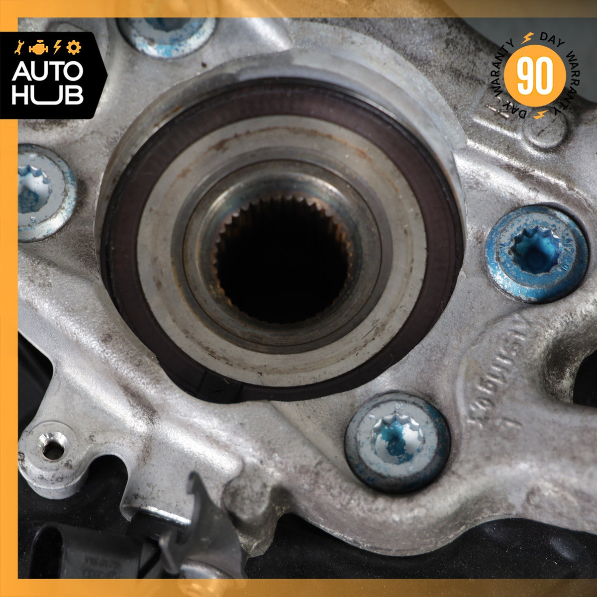 07-12 Bentley Continental GTC Rear Left Side Spindle Knuckle Hub OEM 40k - photo 15