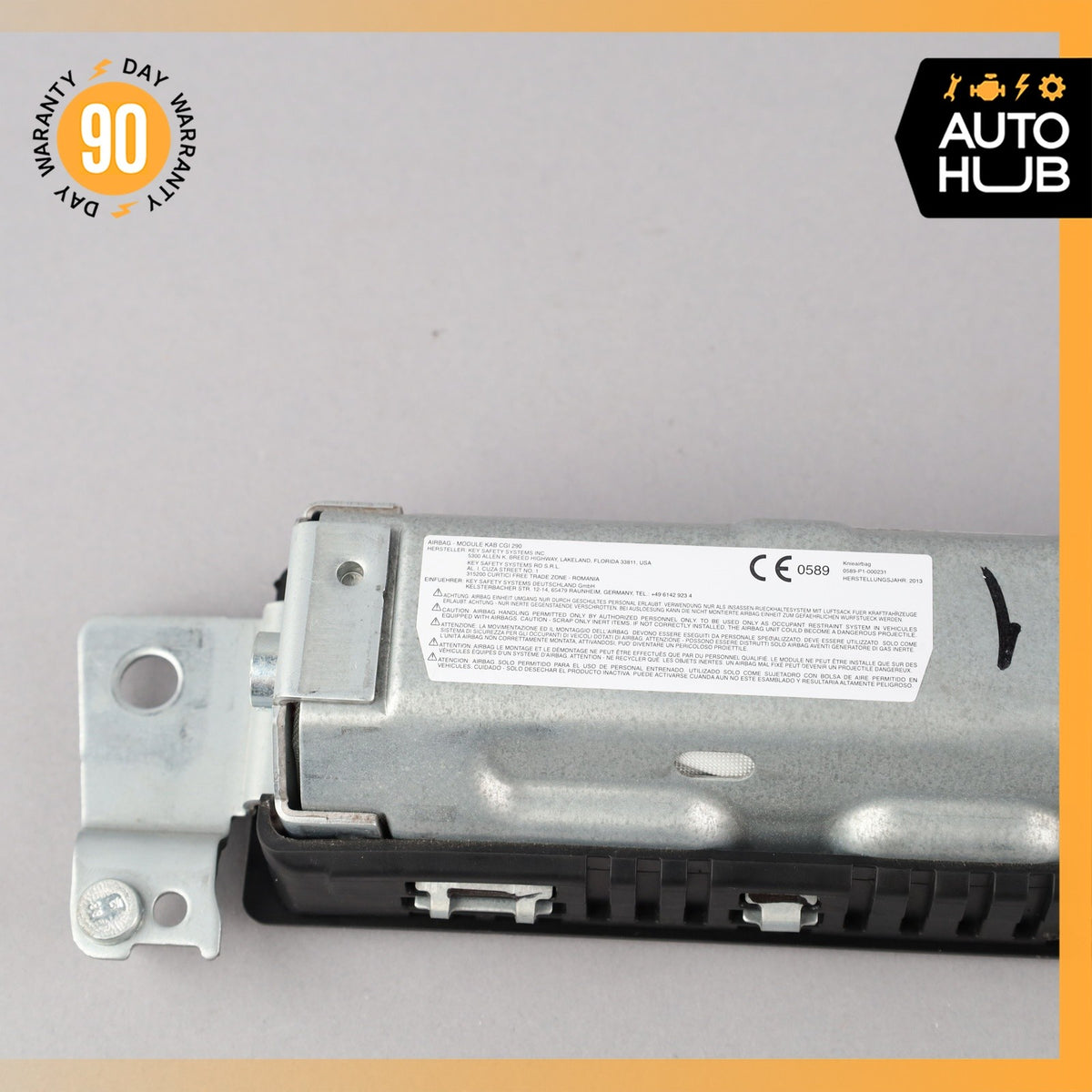 BMW F30 328i 428i M235i Right Passenger Dashboard Lower Knee Air Bag Airbag OEM - photo 7